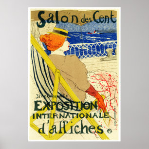 Poster Print: Toulouse Lautrec  - Salon des Cent