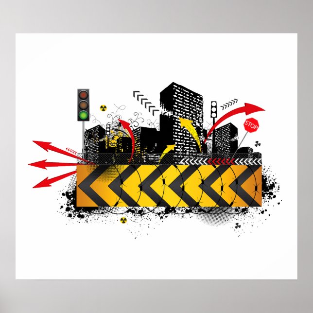 Poster/Print:   Urban Grunge Poster (Front)