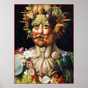 Poster/Print: Vertumnus (Portrait of Rudolf II) Poster