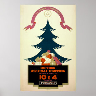 Poster Promoting Travel By London Underground