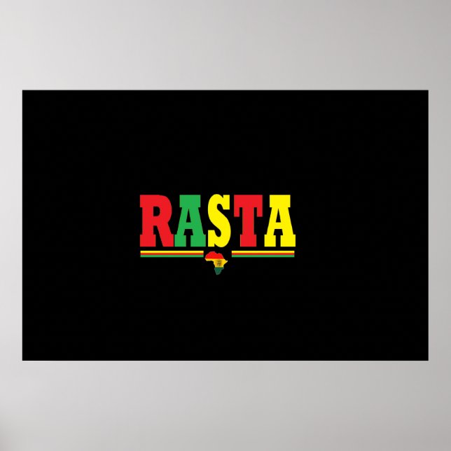 POSTER RASTA REGGAE (Front)