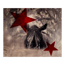 Poster rhino watercolor