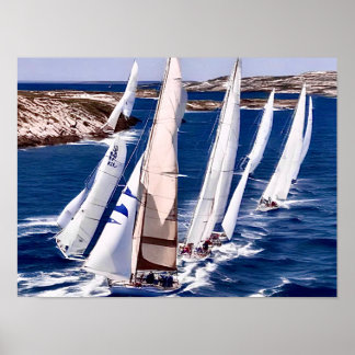 Poster Sailing  