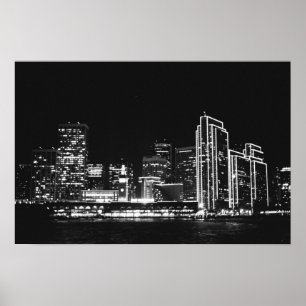 Poster San Francisco at night 1 of 2