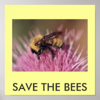 Poster: SAVE THE BEES