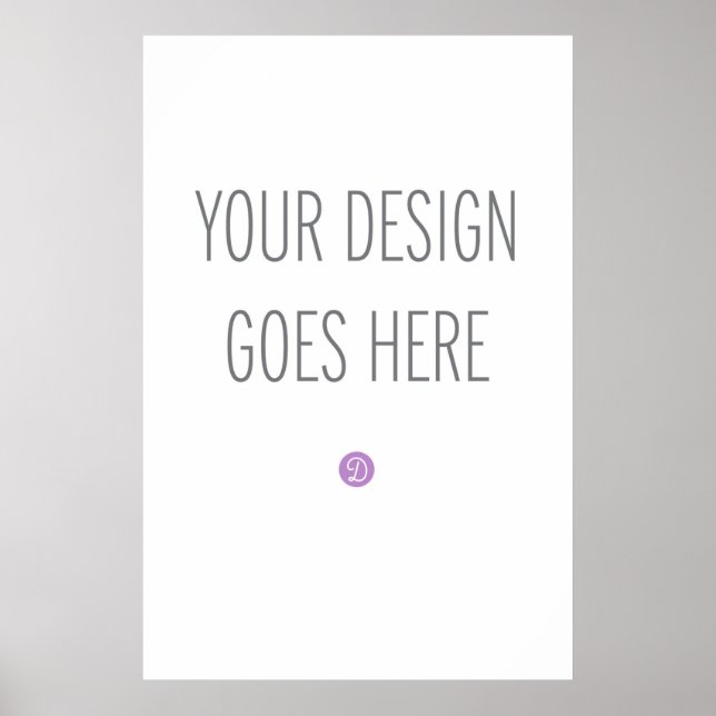 Poster Sign Printing (24"x36"") (Front)