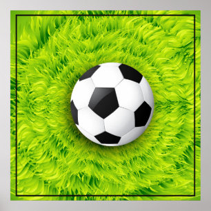 Poster-Soccer  24" x 24" Poster