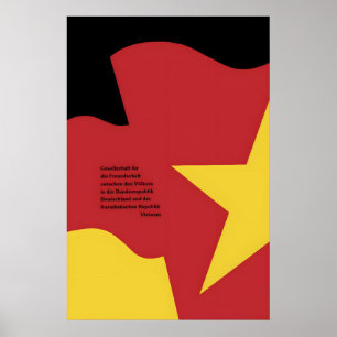 Poster Society for the friendship between the