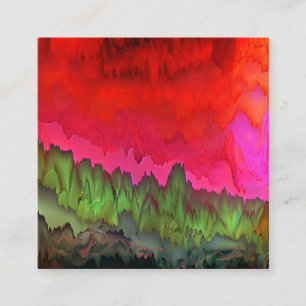 Poster Square Business Card