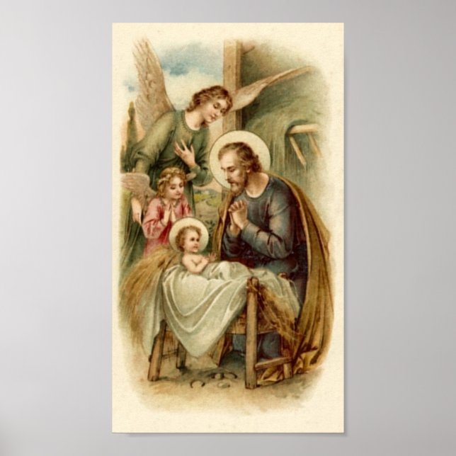 Poster: St. Joseph Nativity Poster (Front)