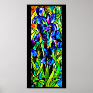 Poster-Stained Glass-Louis Tiffany 107 Poster