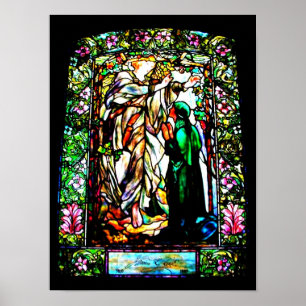 Poster-Stained Glass-Louis Tiffany 111 Poster