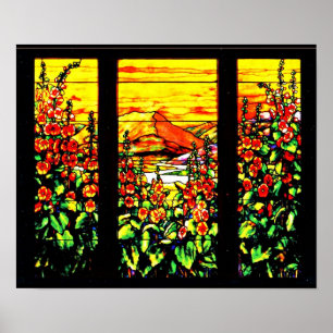 Poster-Stained Glass-Louis Tiffany 118 Poster