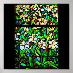 Poster-Stained Glass-Tiffany 12 Poster