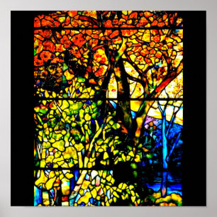 Poster-Stained Glass-Tiffany 22 Poster