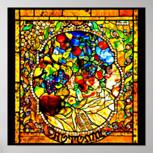Poster-Stained Glass-Tiffany 25 Poster