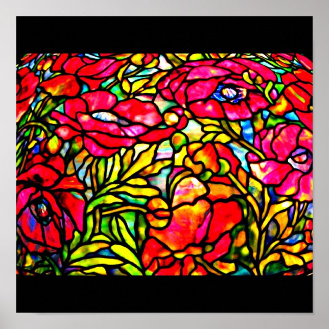 Poster-Stained Glass-Tiffany 28 Poster (Front)