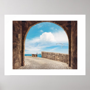 Poster Stone Arch