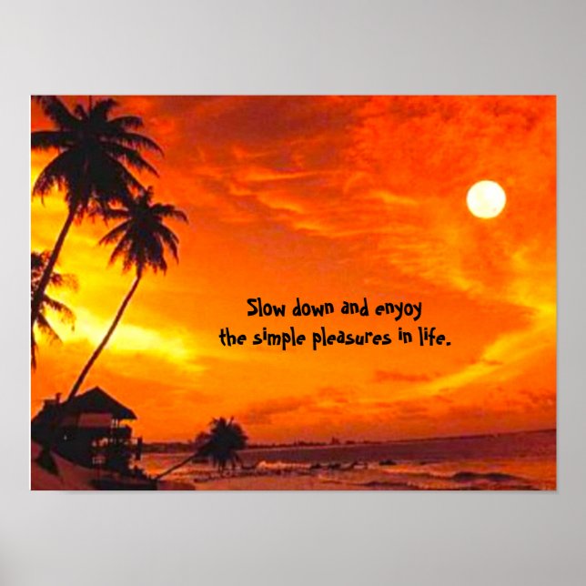 Poster Sunset (Front)