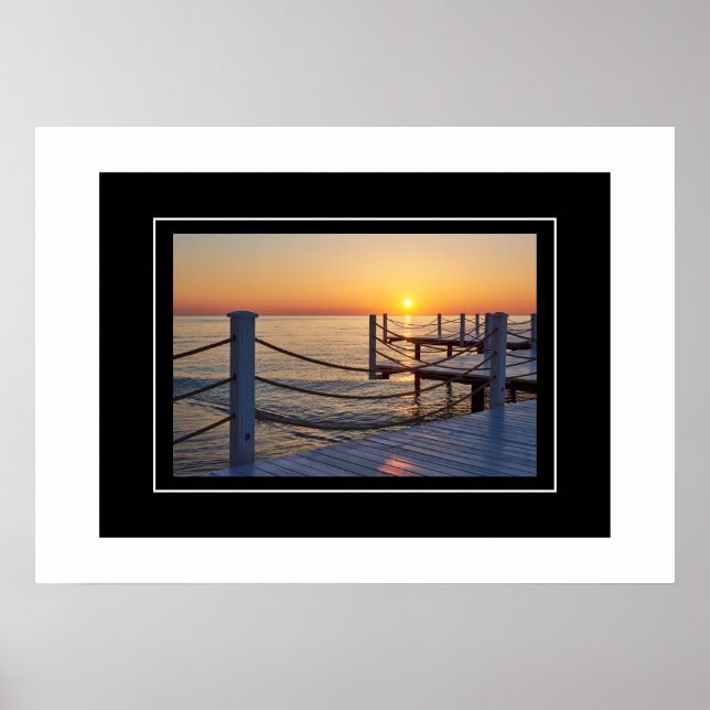 Poster Sunset Scene (Front)