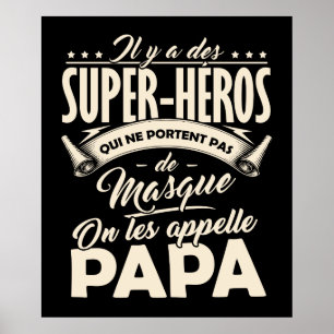 Poster Super-Héro Dad