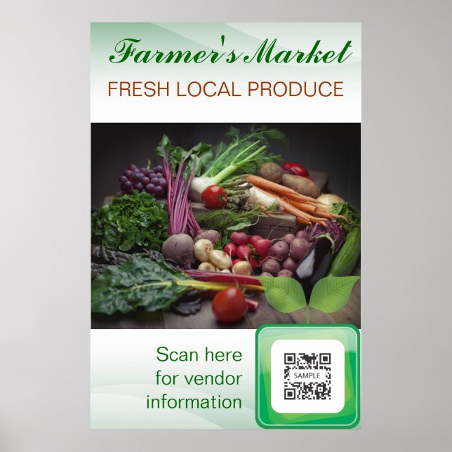 Poster Template Fresh Produce (Front)