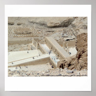 Poster Temple Hatshepsut Egypt