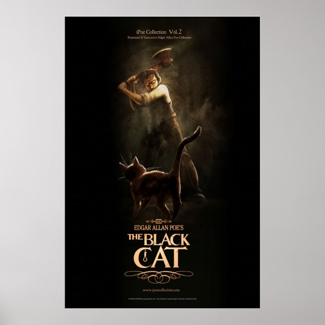 Poster "The Black Cat" (Front)
