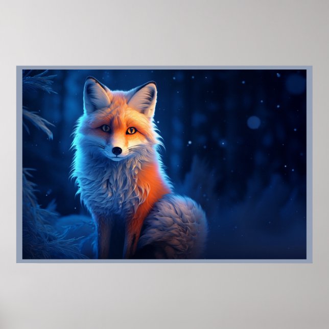 Poster The Secrets of the Fox in the Woods (Front)
