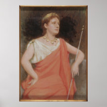 Poster The Tragedy, study by Miss Dudlay