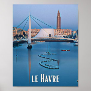 Poster The Vintage Photo Havre