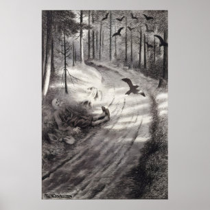 Poster Theodor Kittelsen Fattigmannen (The Pauper)