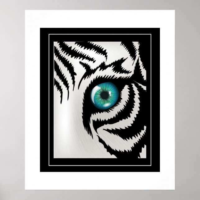 Poster-Tiger  20" x 24" Poster (Front)