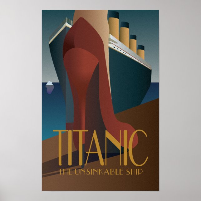 Poster - Titanic The Unsinkable Ship (Front)