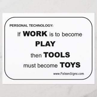 Poster - Tools / Toys