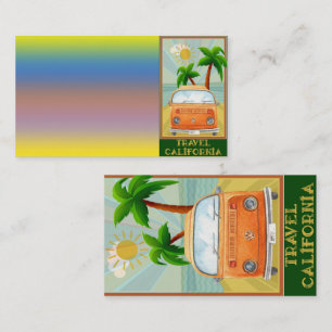 Poster:Travel California Business Card