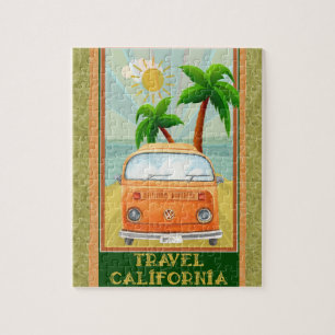 Poster:Travel California Puzzle