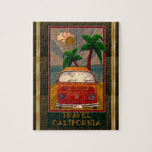 Poster:Travel California Puzzle