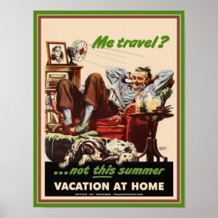Poster: Vacation at Home Poster