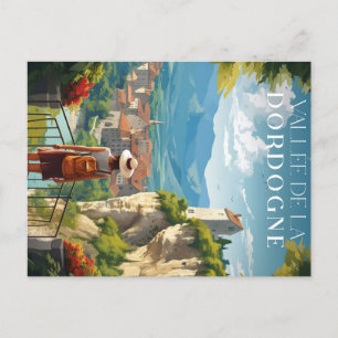 Poster - Valley of the Dordogne - 24 Postcard