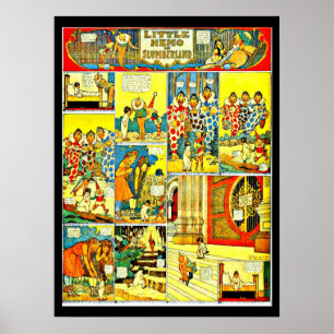 Poster-Vintage Comic-Little Nemo 5 Poster