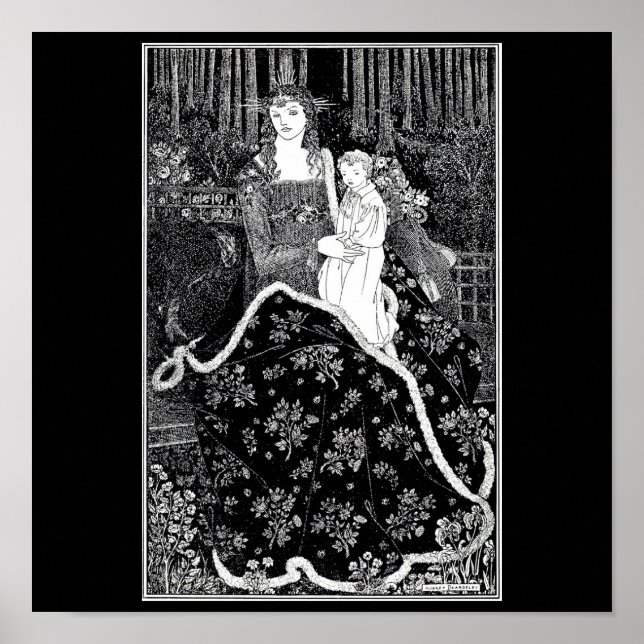 Poster-Vintage Illustration-Aubrey Beardsley 18 Poster (Front)