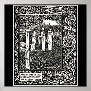 Poster-Vintage Illustration-Aubrey Beardsley 27 Poster
