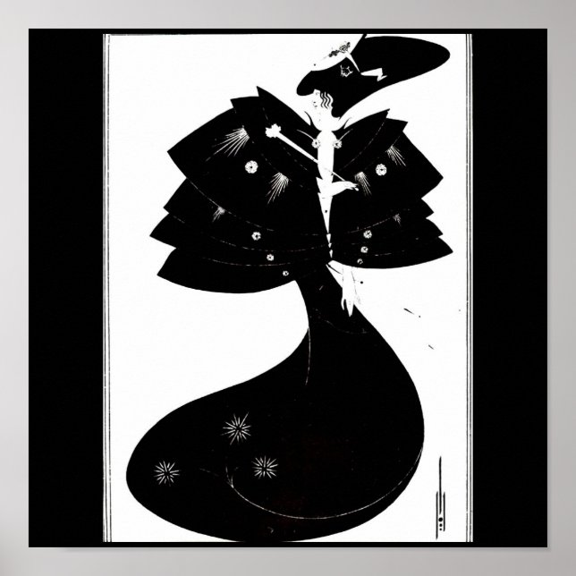 Poster-Vintage Illustration-Aubrey Beardsley 42 Poster (Front)