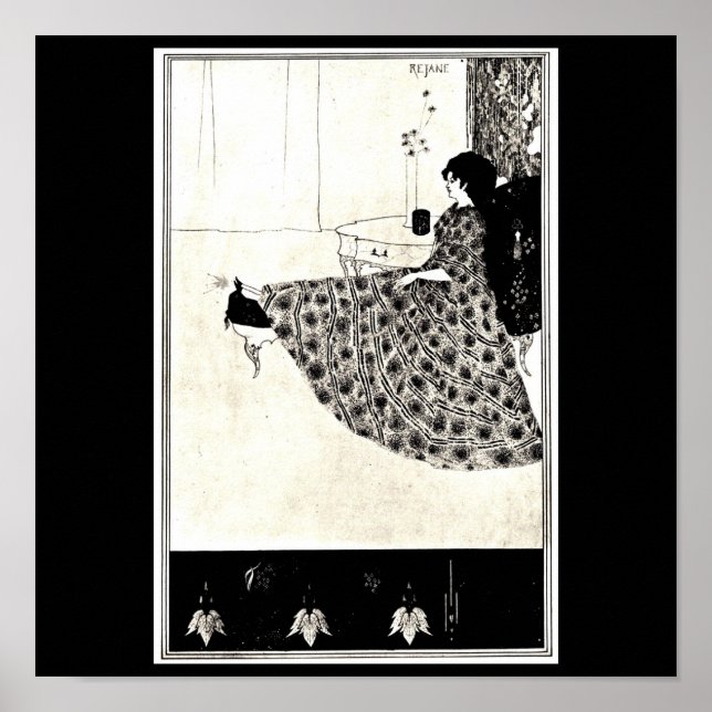 Poster-Vintage Illustration-Aubrey Beardsley 45 Poster (Front)