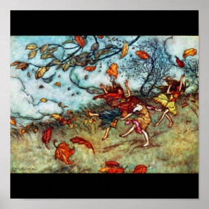 Poster-Vintage Illustration-Rackham 40 Poster