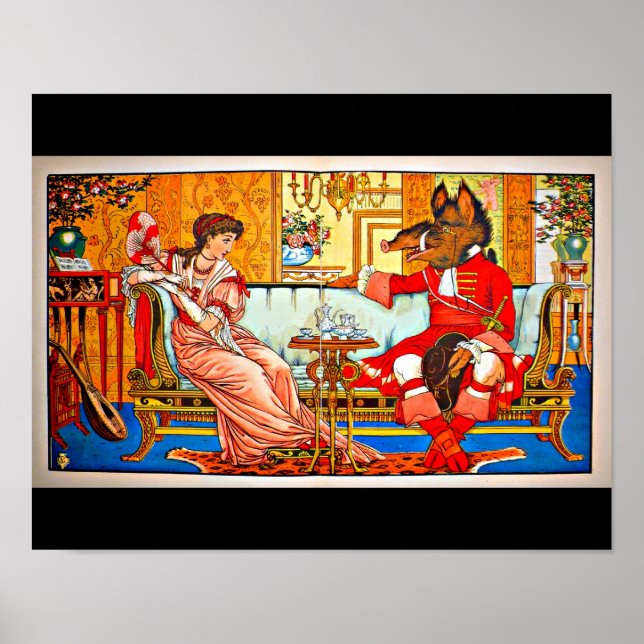 Poster-Vintage Illustration-Walter Crane 59 Poster (Front)