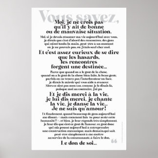Poster VOUS SAVEZ,