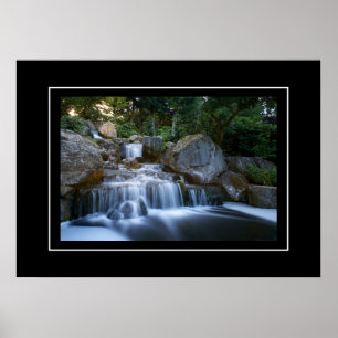 Poster Waterfall Scene