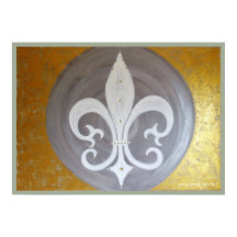 Poster "Weiße Lilie"